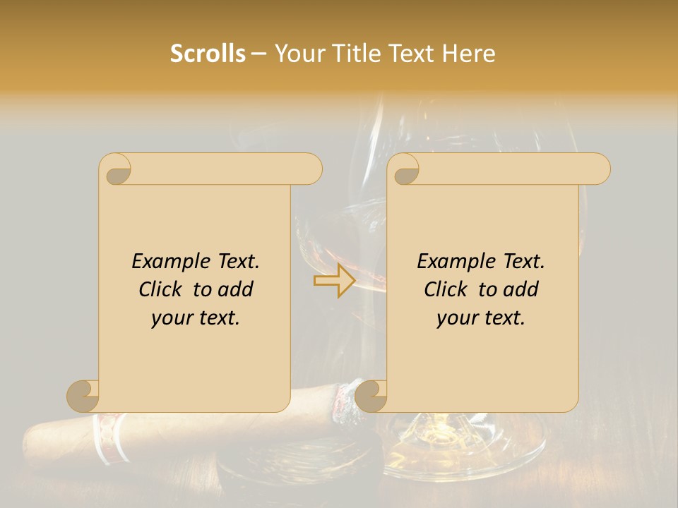Real Isolated Corn PowerPoint Template