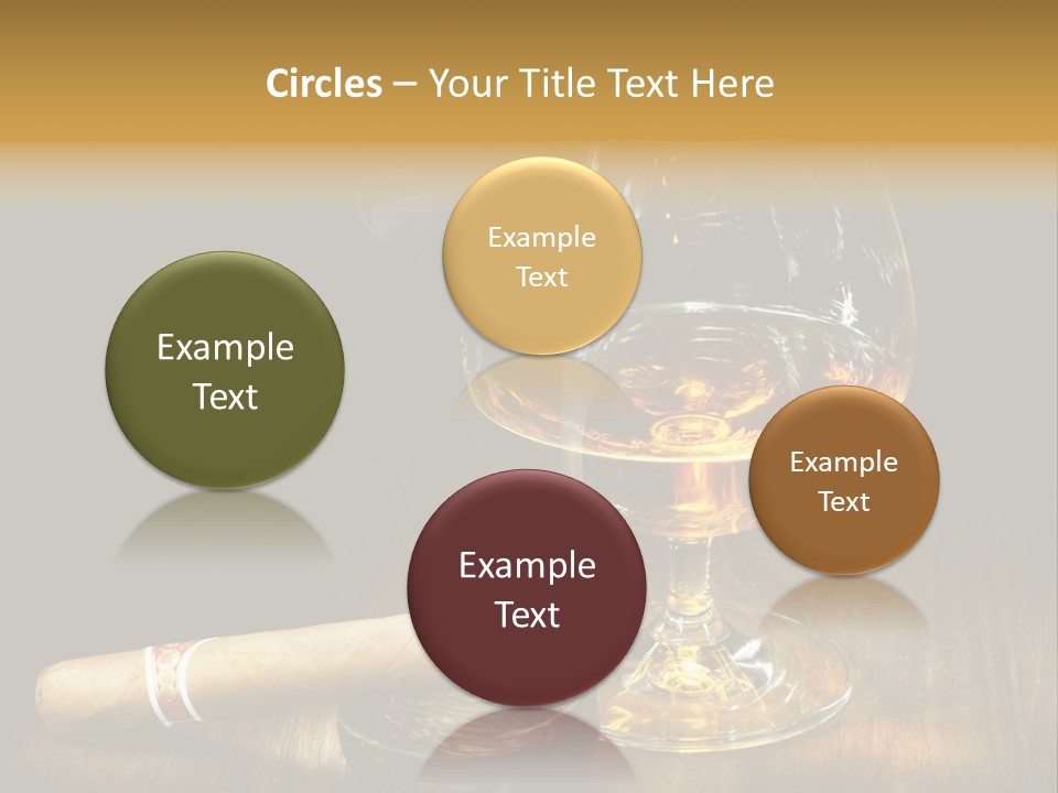 Real Isolated Corn PowerPoint Template