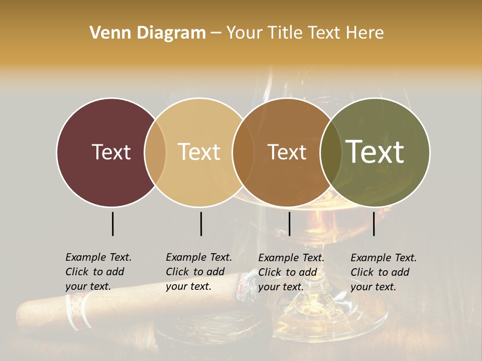 Real Isolated Corn PowerPoint Template