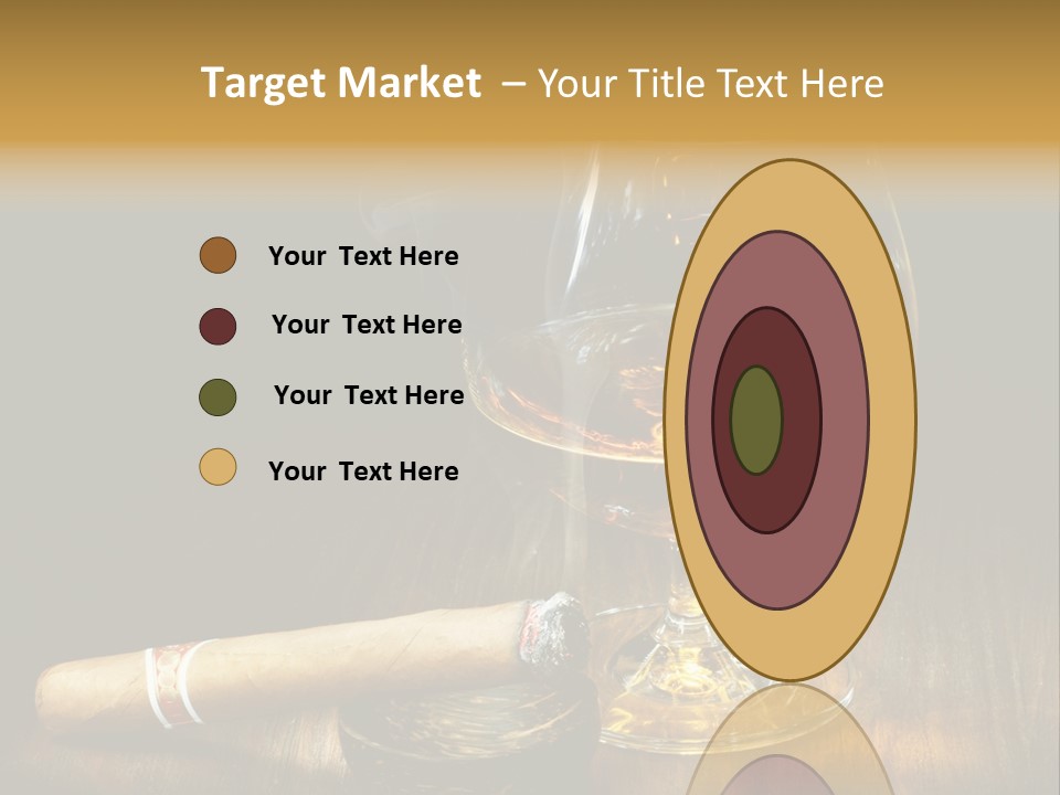 Real Isolated Corn PowerPoint Template