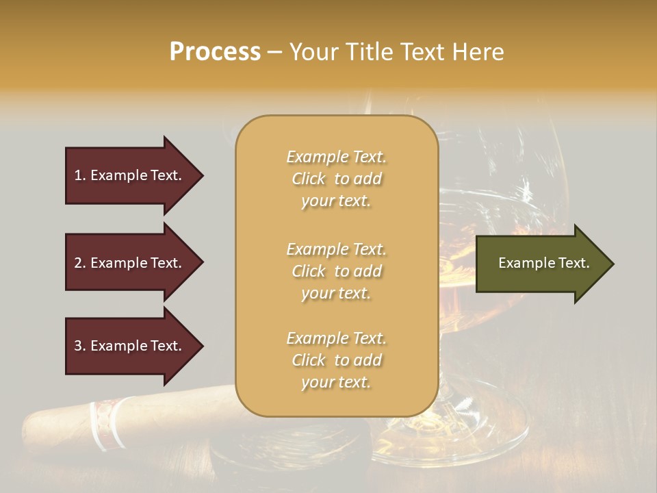Real Isolated Corn PowerPoint Template