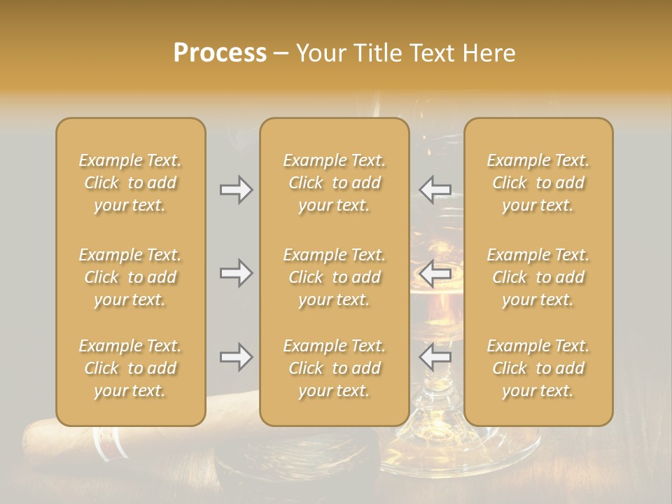 Real Isolated Corn PowerPoint Template