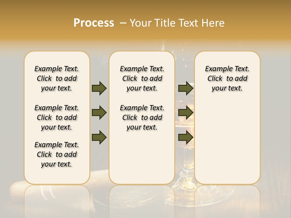 Real Isolated Corn PowerPoint Template