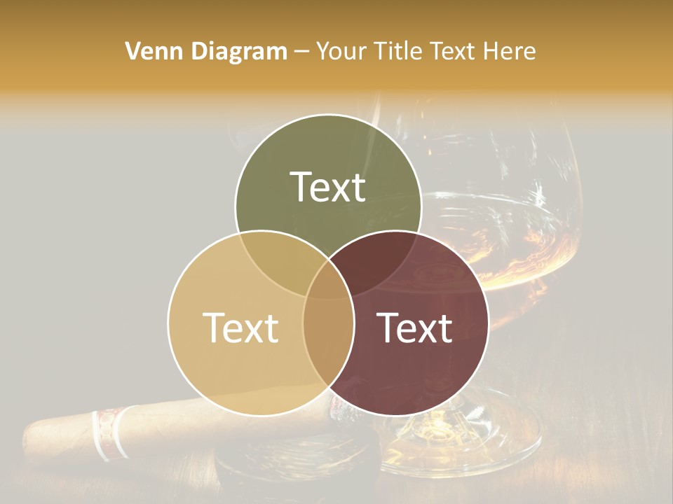 Real Isolated Corn PowerPoint Template