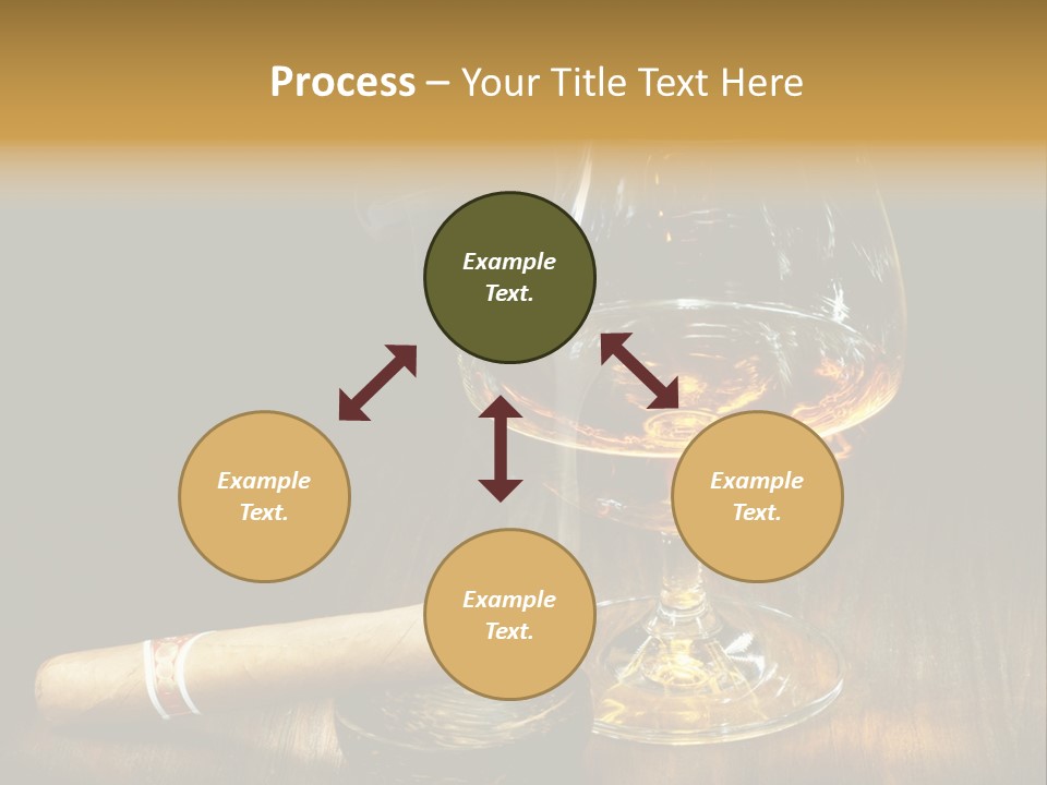 Real Isolated Corn PowerPoint Template