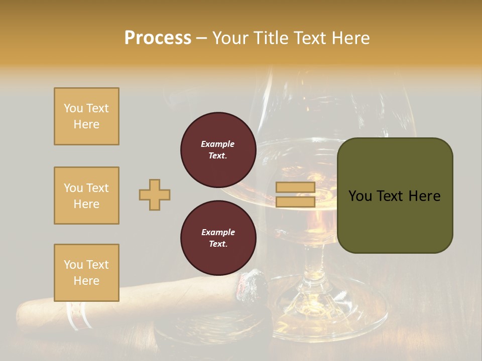 Real Isolated Corn PowerPoint Template