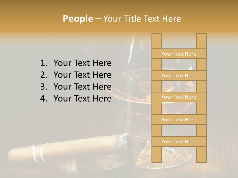 Real Isolated Corn PowerPoint Template