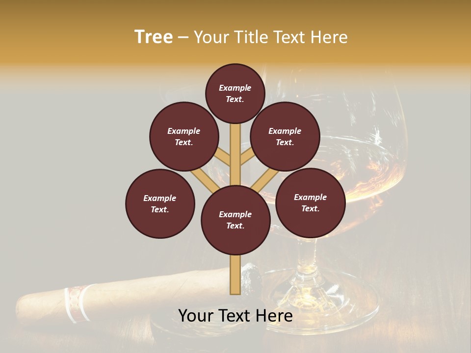 Real Isolated Corn PowerPoint Template