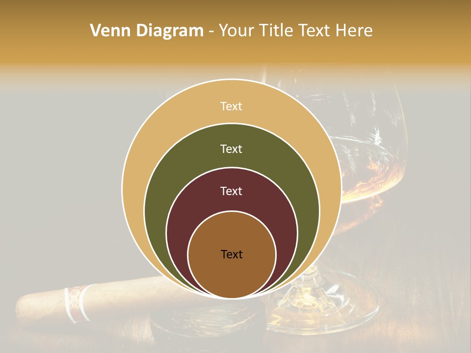 Real Isolated Corn PowerPoint Template