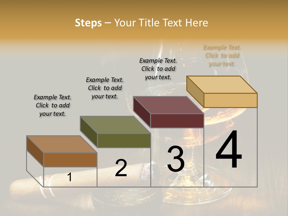 Real Isolated Corn PowerPoint Template
