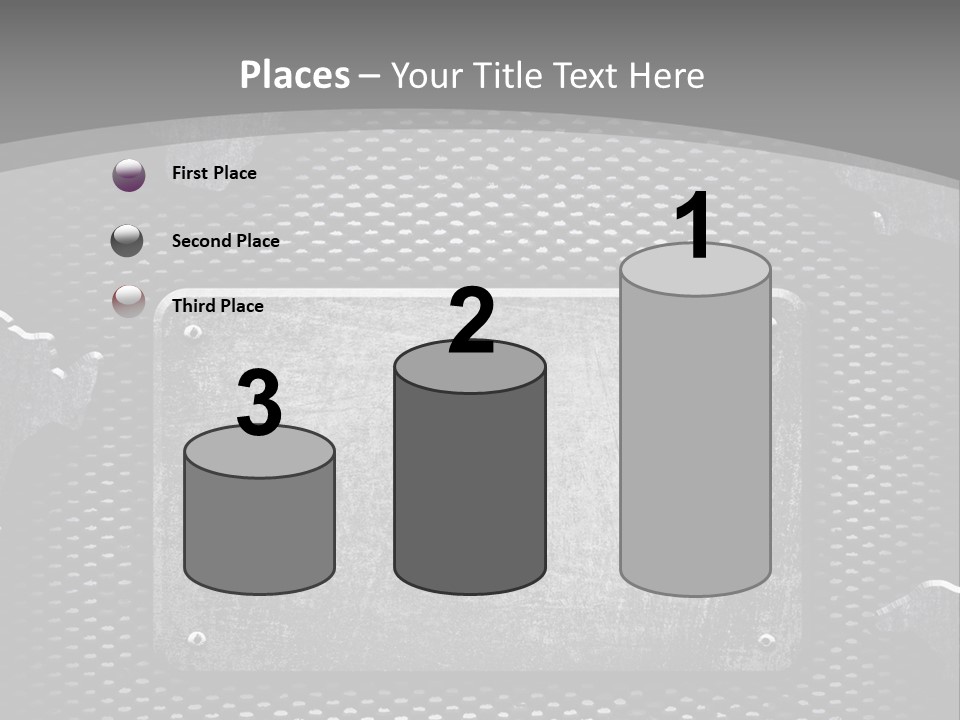 Metal Stock PowerPoint Template