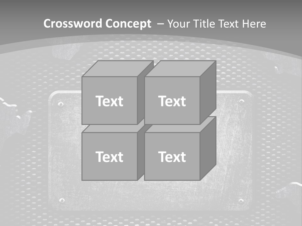 Metal Stock PowerPoint Template