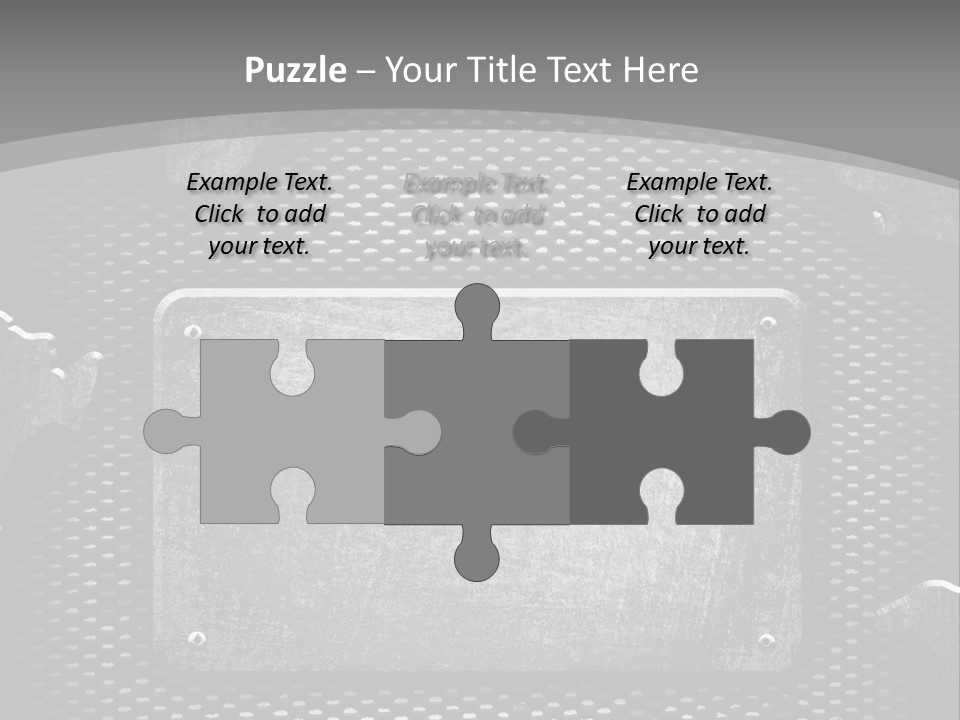 Metal Stock PowerPoint Template