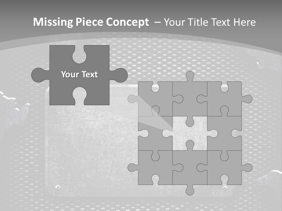 Metal Stock PowerPoint Template