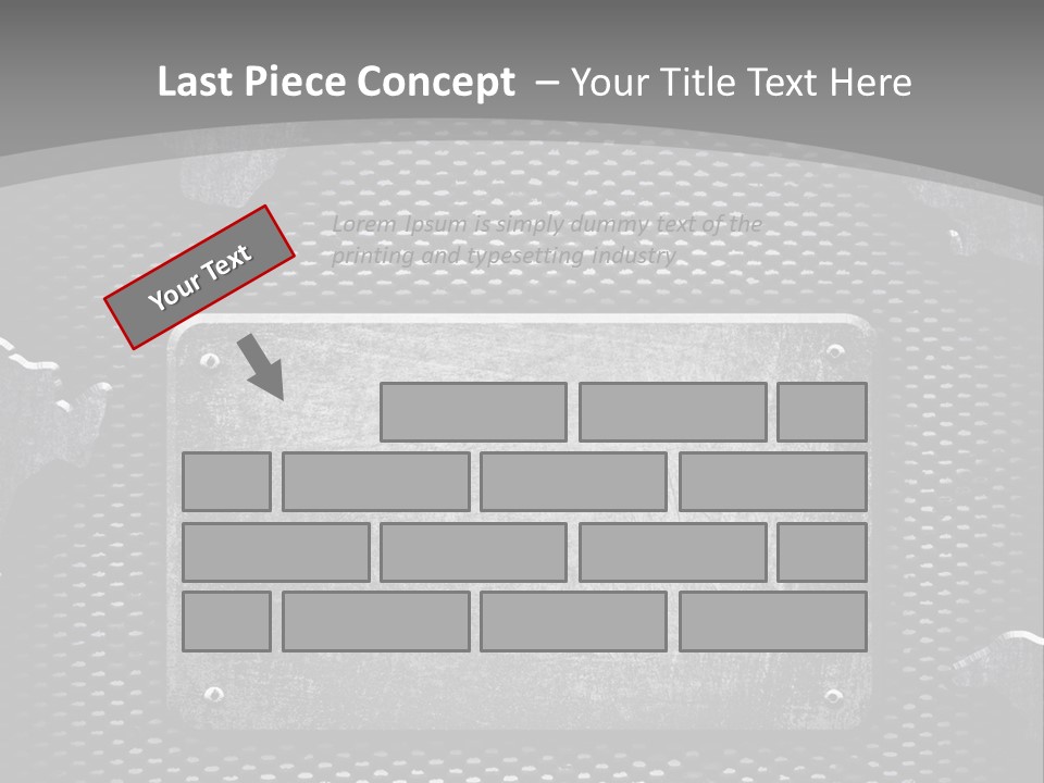 Metal Stock PowerPoint Template