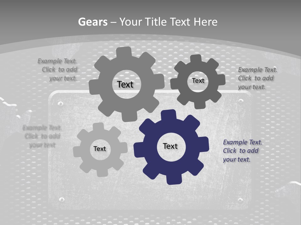 Metal Stock PowerPoint Template