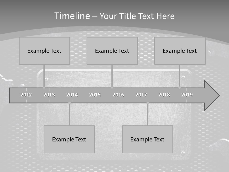 Metal Stock PowerPoint Template