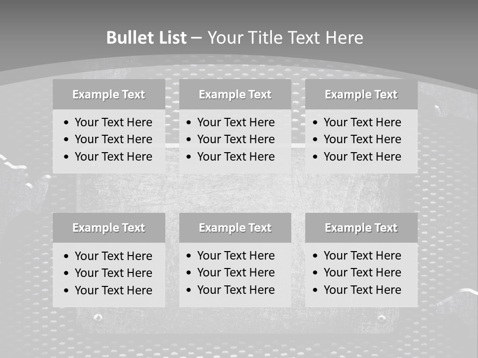Metal Stock PowerPoint Template