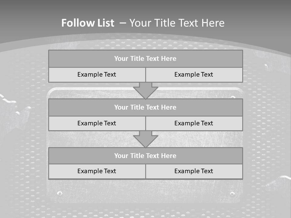 Metal Stock PowerPoint Template