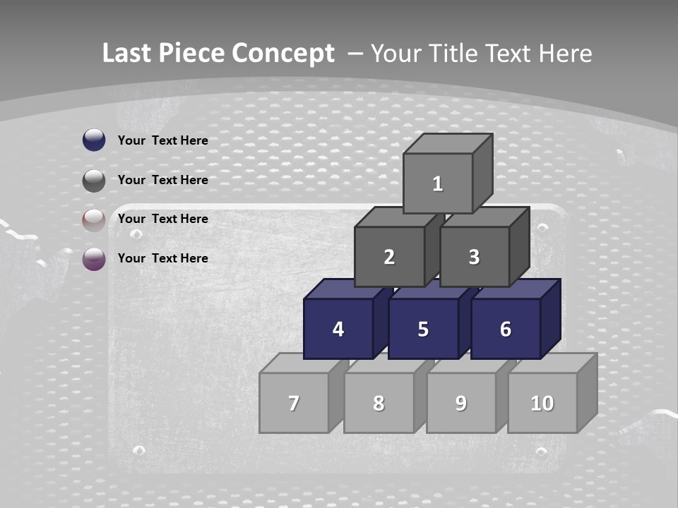 Metal Stock PowerPoint Template