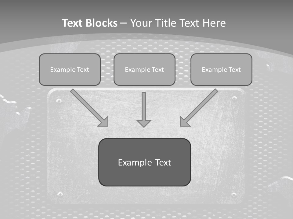 Metal Stock PowerPoint Template