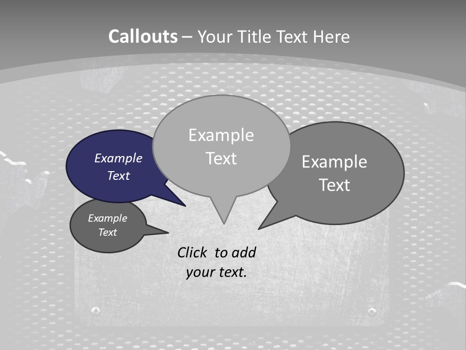 Metal Stock PowerPoint Template