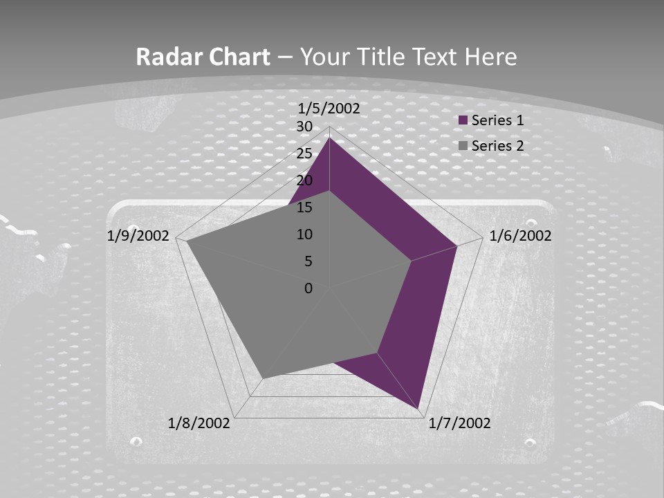 Metal Stock PowerPoint Template