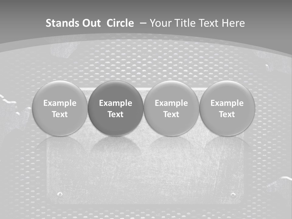 Metal Stock PowerPoint Template