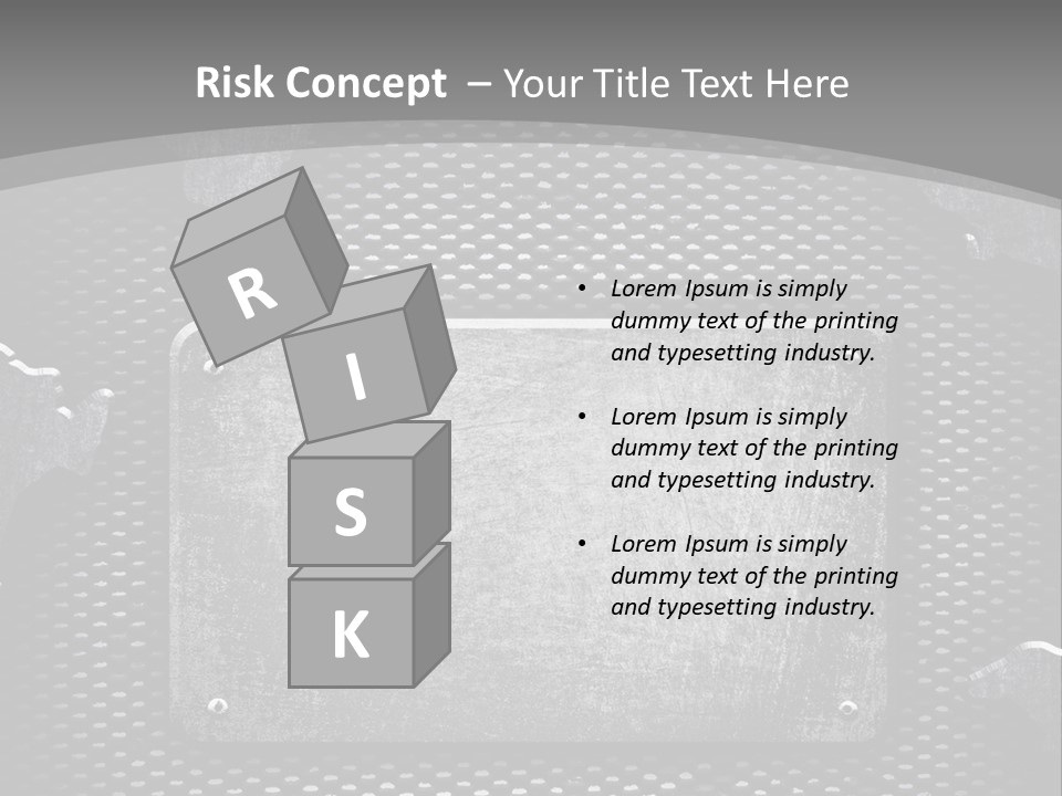 Metal Stock PowerPoint Template