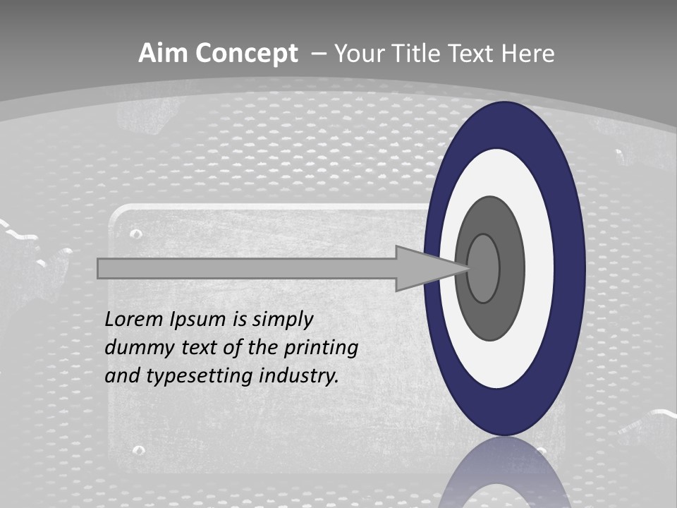 Metal Stock PowerPoint Template