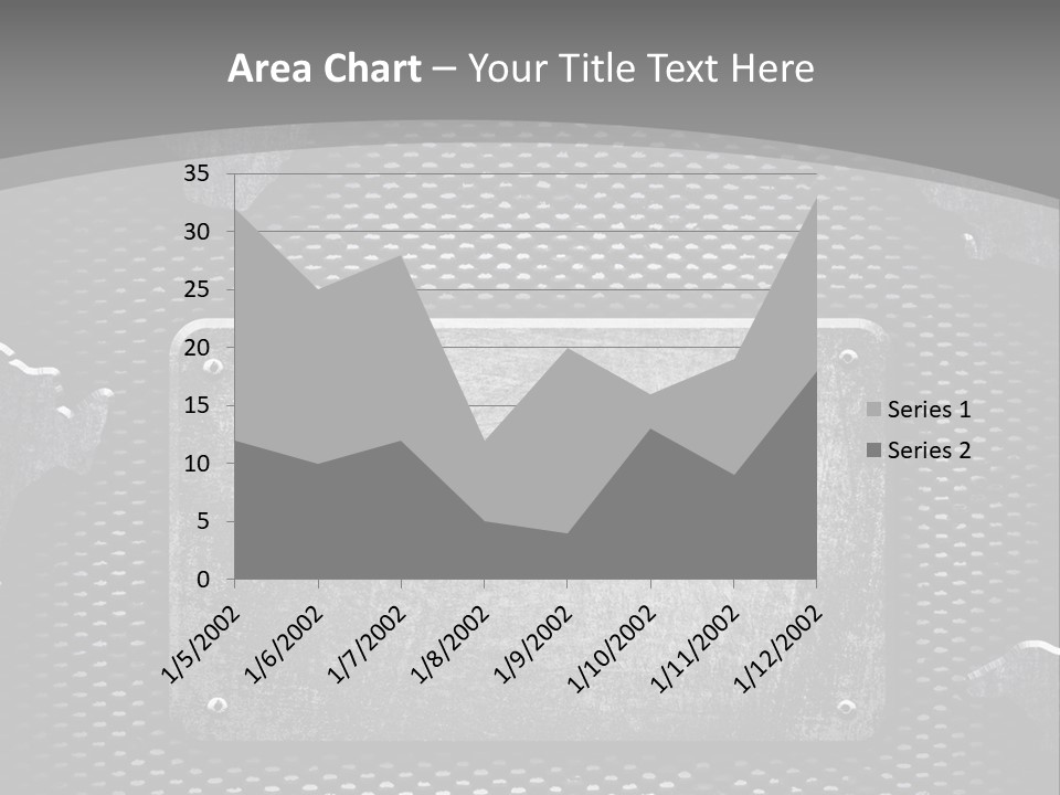 Metal Stock PowerPoint Template