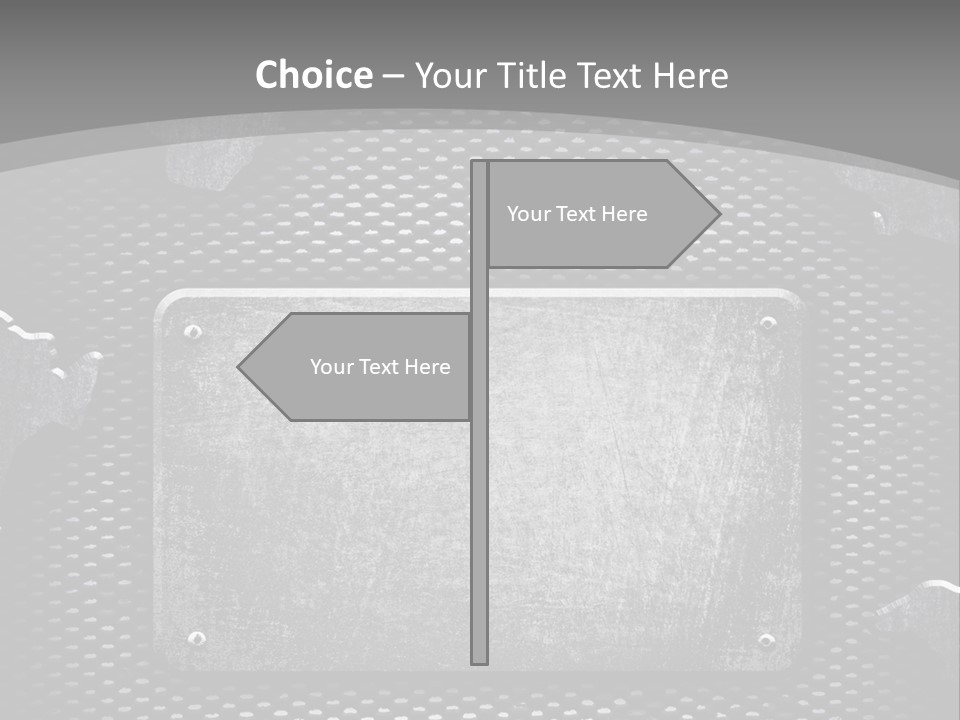 Metal Stock PowerPoint Template