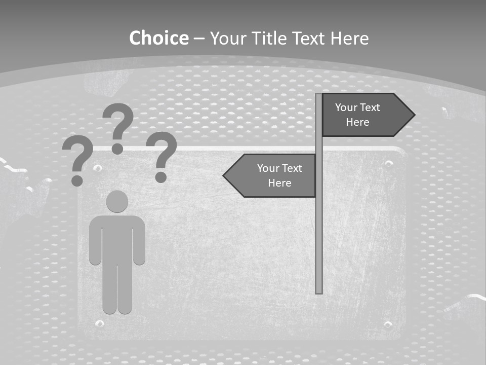 Metal Stock PowerPoint Template
