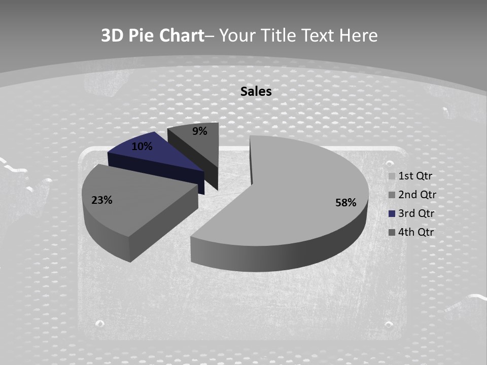 Metal Stock PowerPoint Template