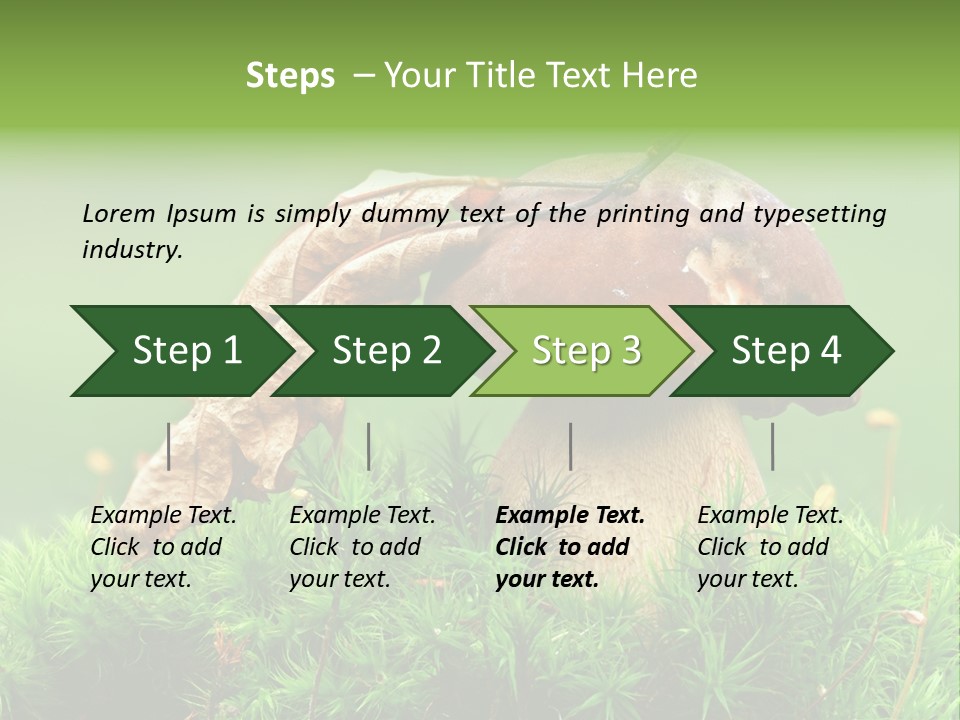 Mushroom PowerPoint Template