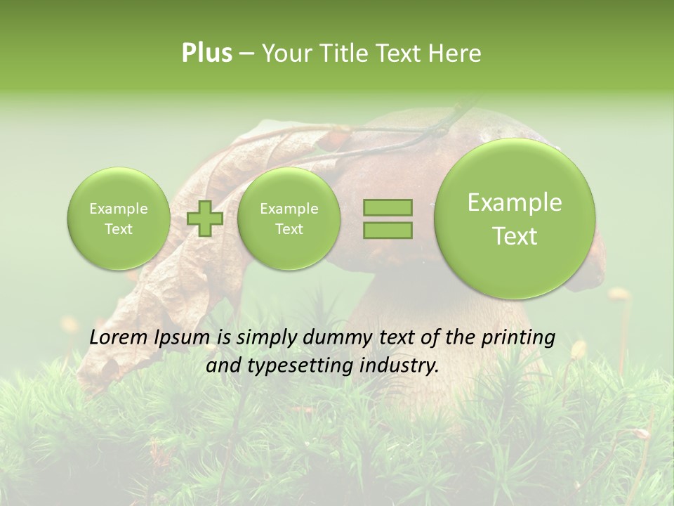 Mushroom PowerPoint Template