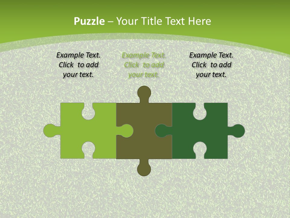 Grass Texture PowerPoint Template