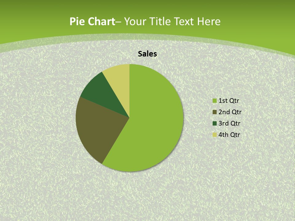 Grass Texture PowerPoint Template