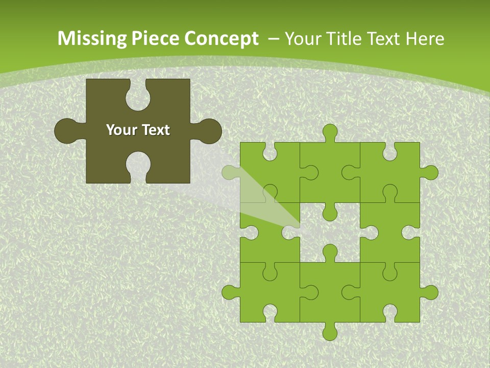 Grass Texture PowerPoint Template