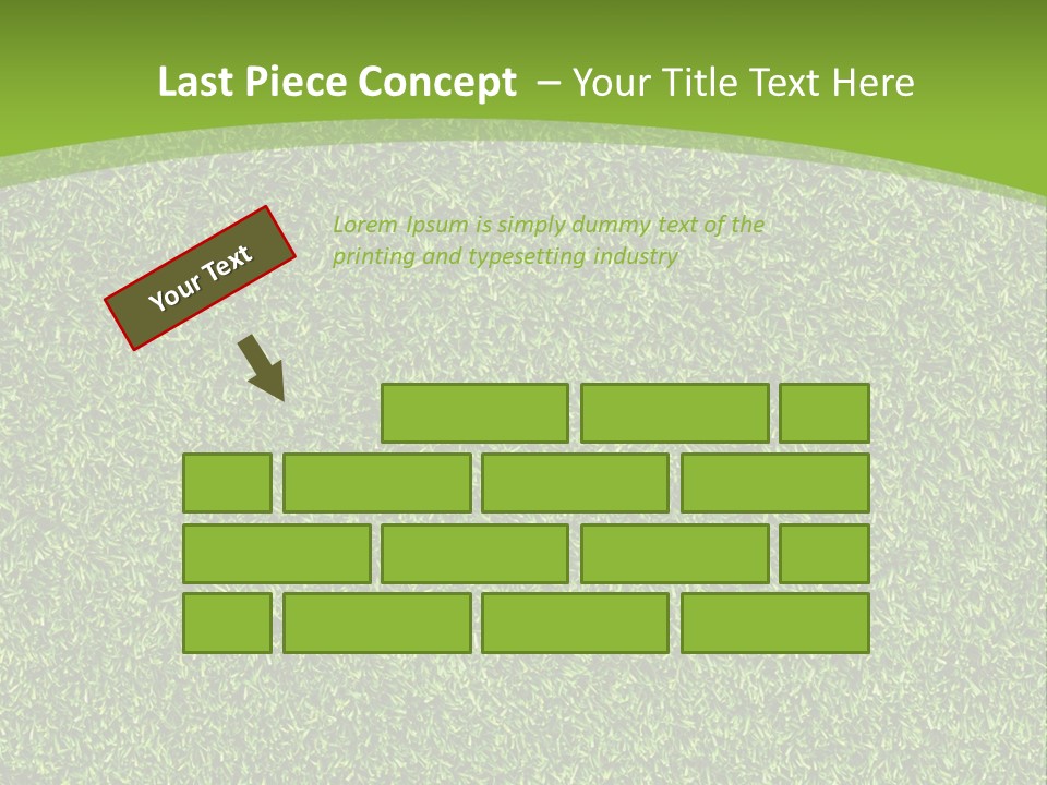 Grass Texture PowerPoint Template