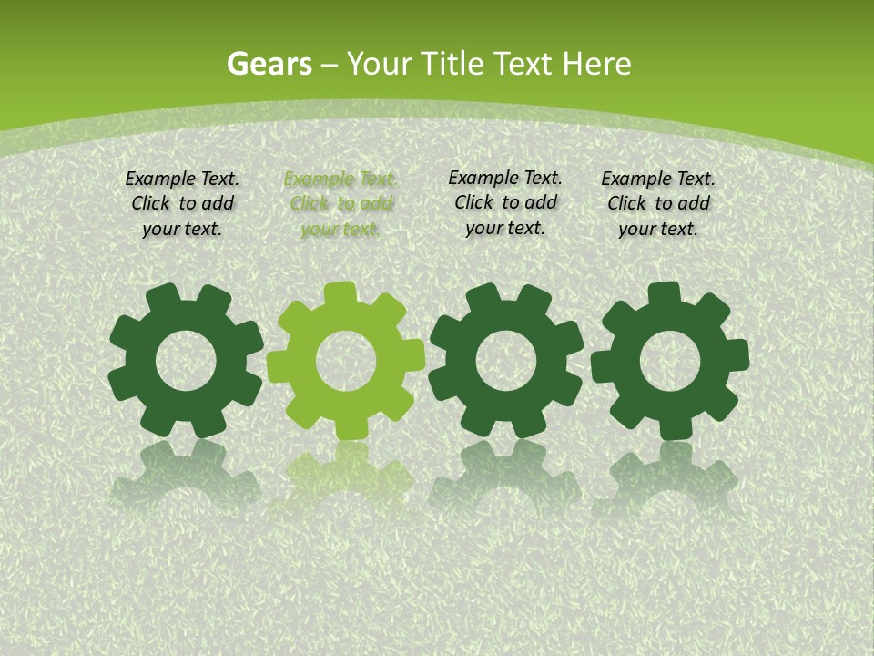 Grass Texture PowerPoint Template