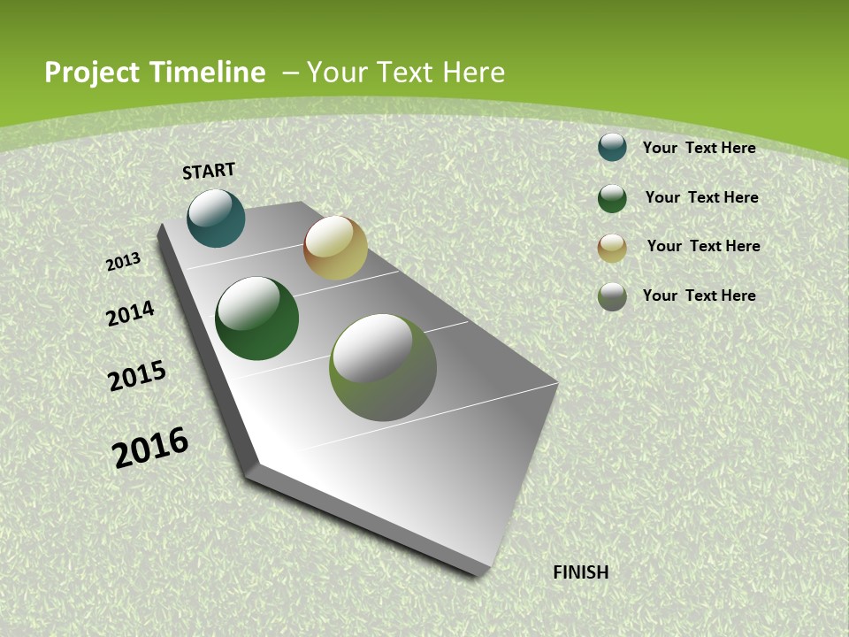 Grass Texture PowerPoint Template