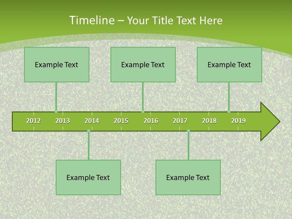 Grass Texture PowerPoint Template