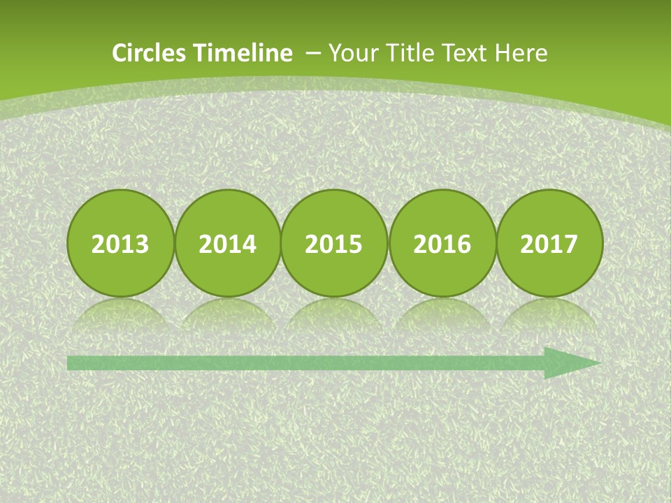 Grass Texture PowerPoint Template
