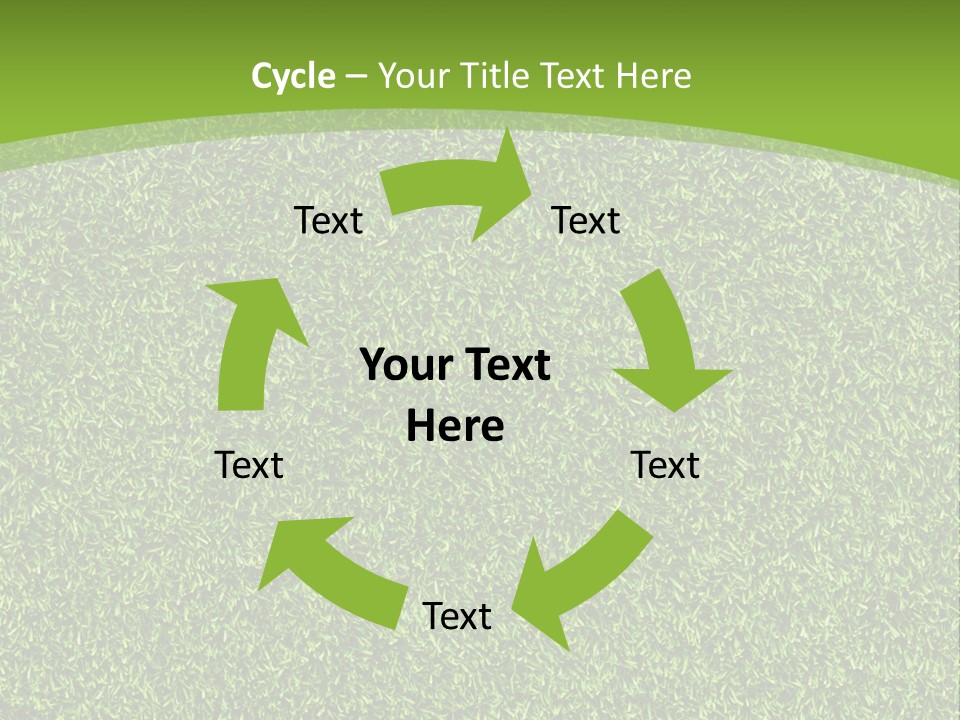 Grass Texture PowerPoint Template