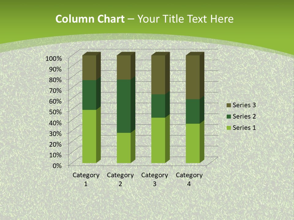 Grass Texture PowerPoint Template