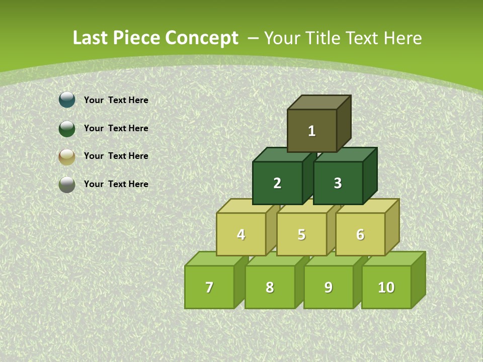 Grass Texture PowerPoint Template