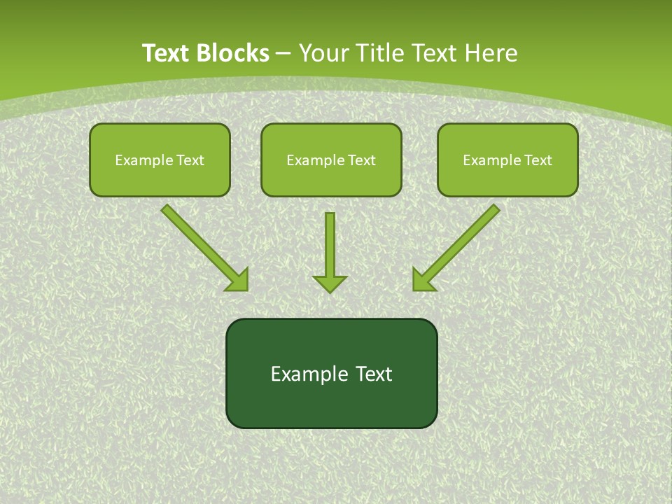 Grass Texture PowerPoint Template