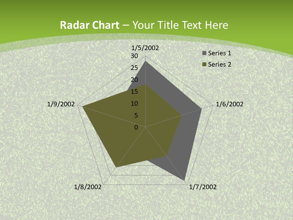 Grass Texture PowerPoint Template