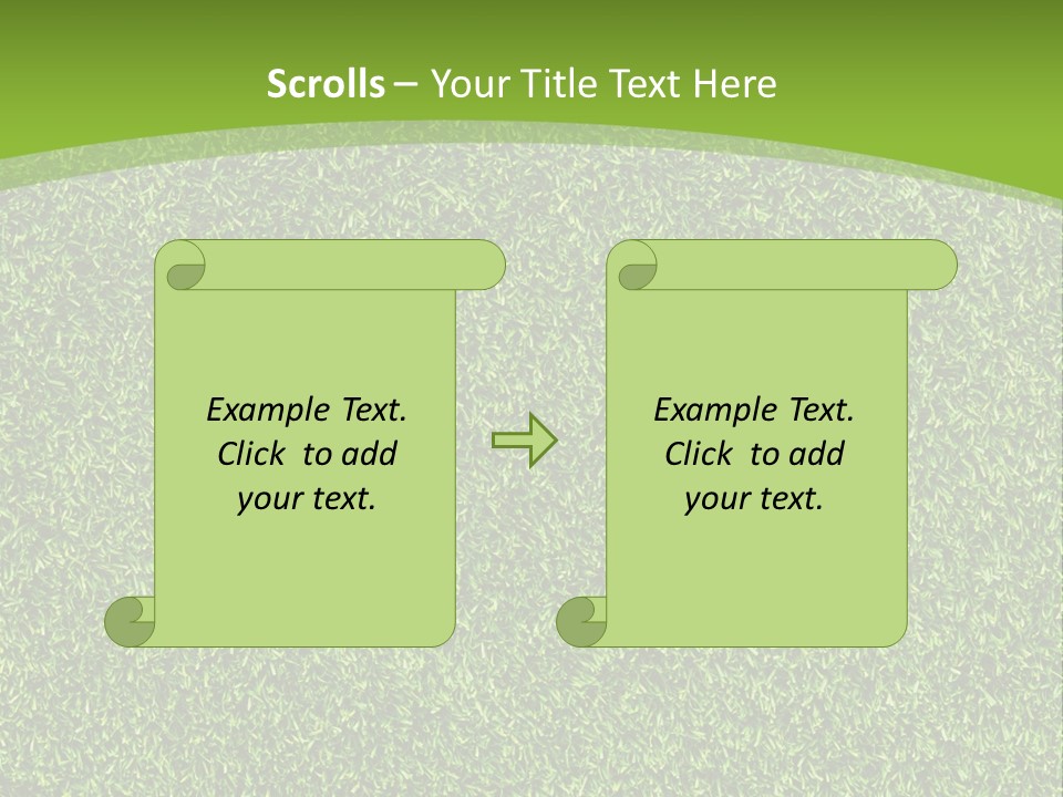 Grass Texture PowerPoint Template